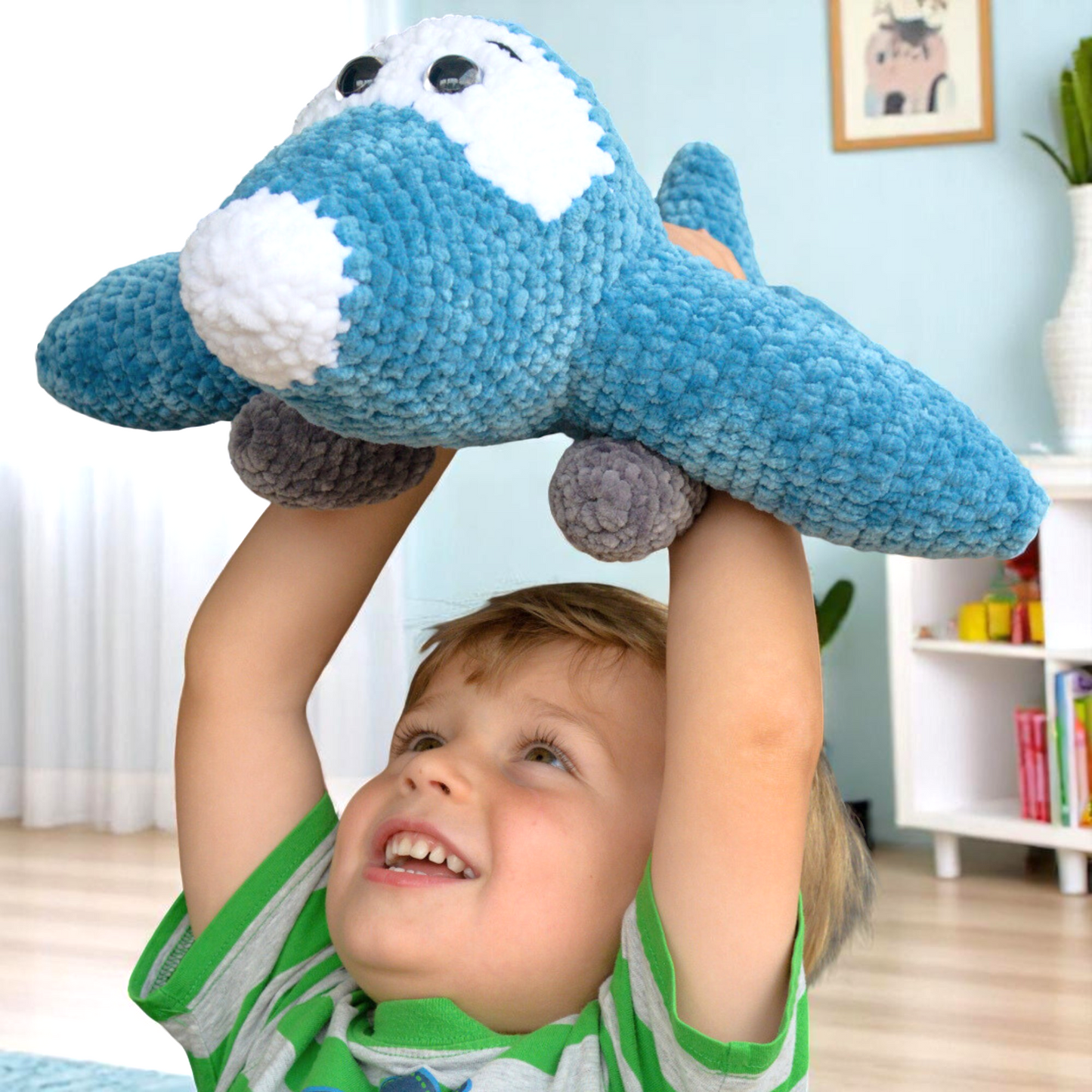Airplane Crochet Pattern PDF Download