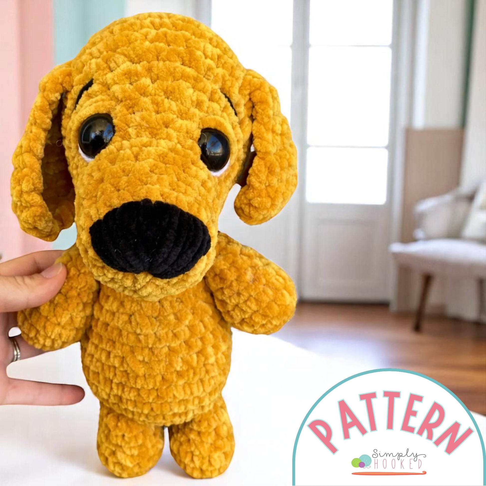 crochet dog