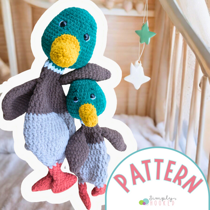 crochet mallard ducks