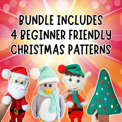Holiday Favorites Christmas Crochet Pattern Bundle PDF