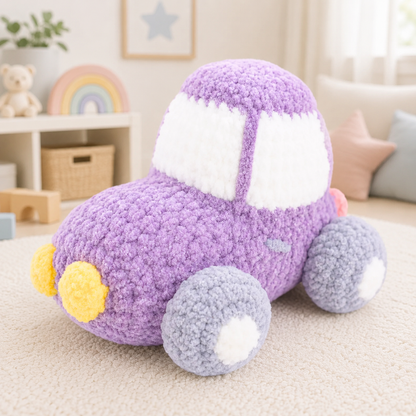 Car Crochet Pattern PDF