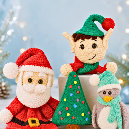 Christmas Crochet Pattern Bundle PDF