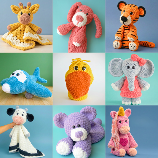 10 Best-Selling Crochet Amigurumi Plushies PDF
