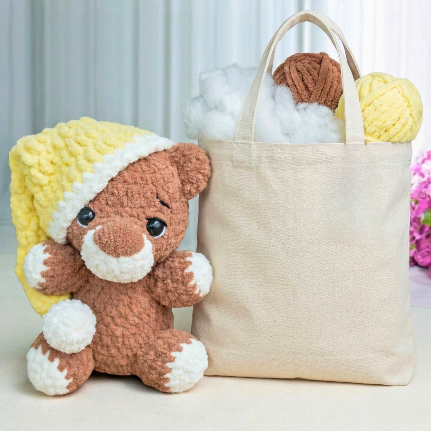 Crochet Kit – Teddy Bear
