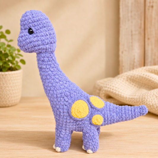 Dinosaur Crochet Pattern PDF | Brontosaurus