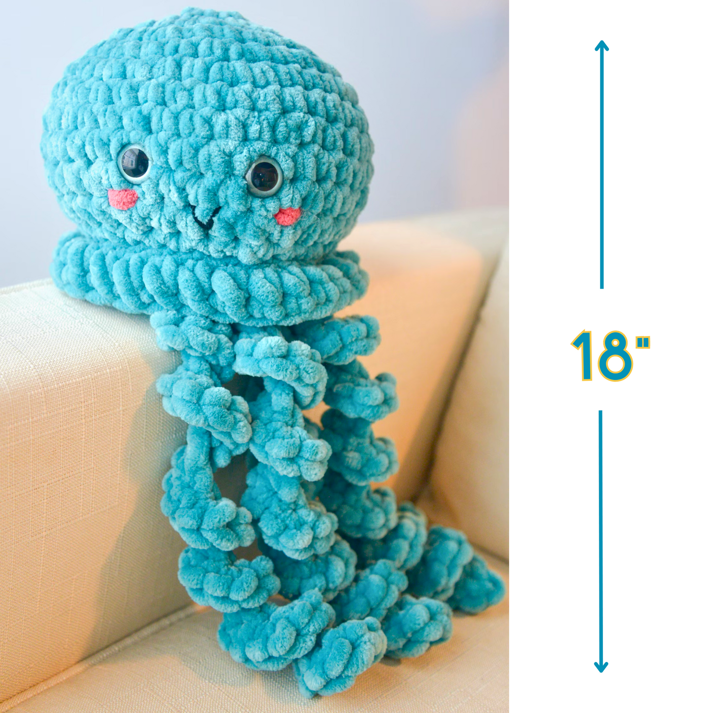 crochet Jellyfish plushie