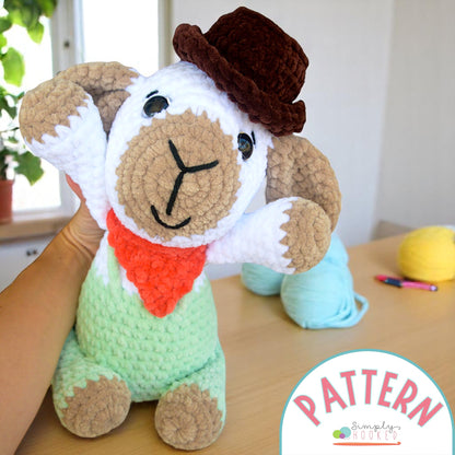 crochet sheep