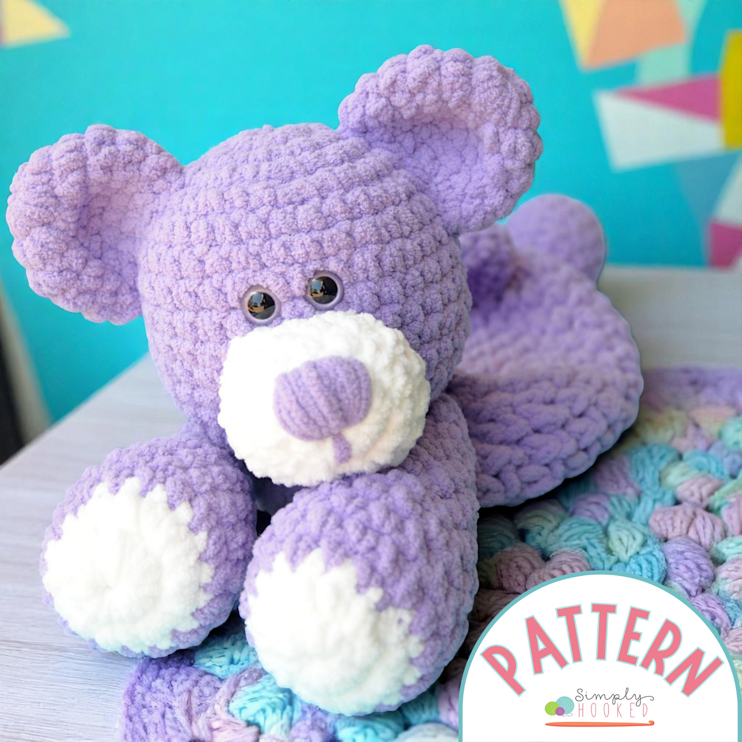 Crochet Teddy Bear Pattern PDF Download