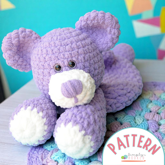 Crochet Teddy Bear Pattern PDF Download