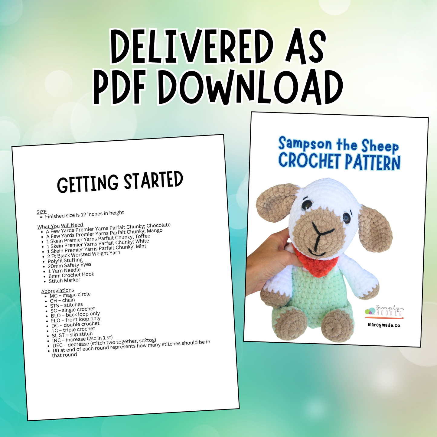 Crochet Sheep Pattern