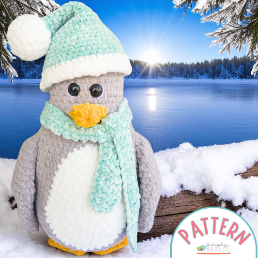 crochet christmas penguin