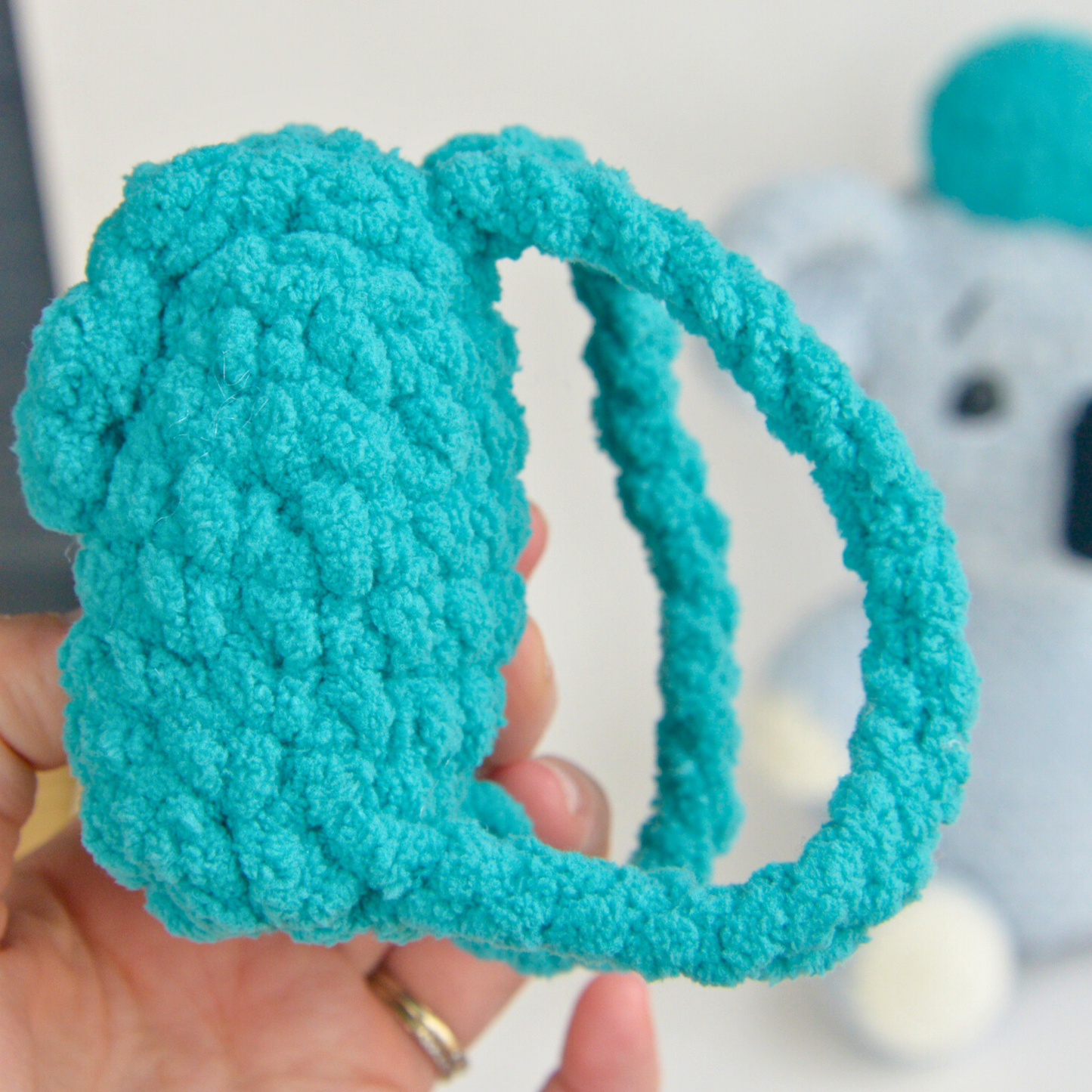 crochet koala backpack