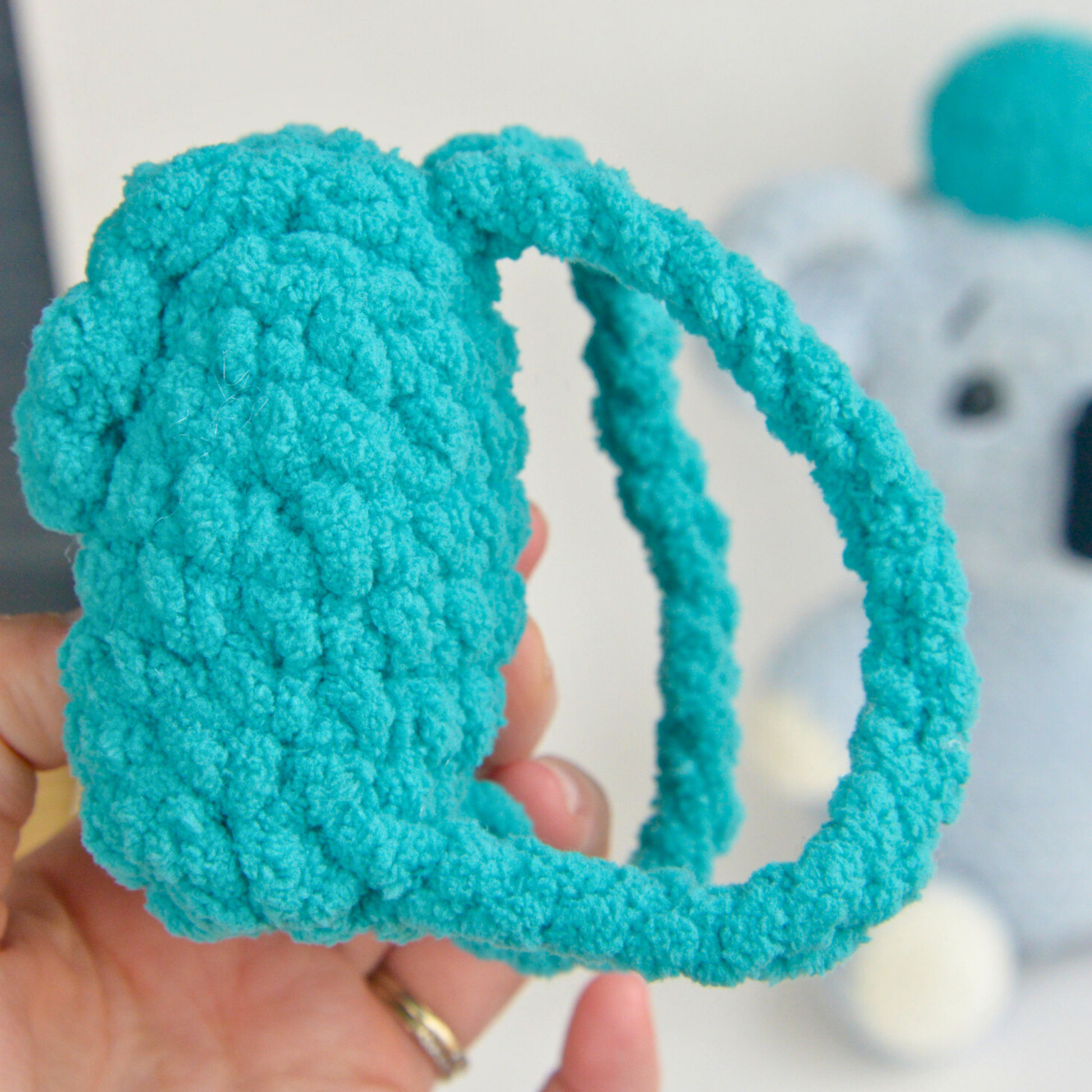 crochet koala backpack