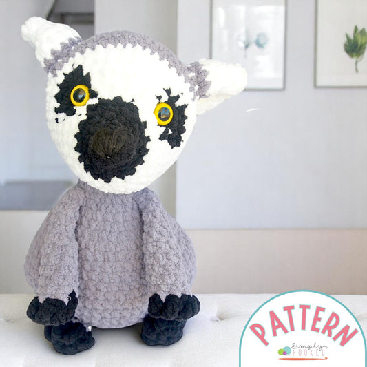 crochet lemur