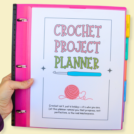 crochet project planner