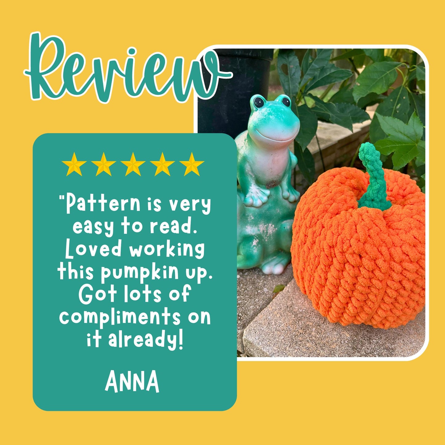 crochet pumpkin review