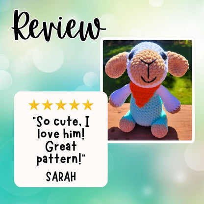 crochet sheep plushie review