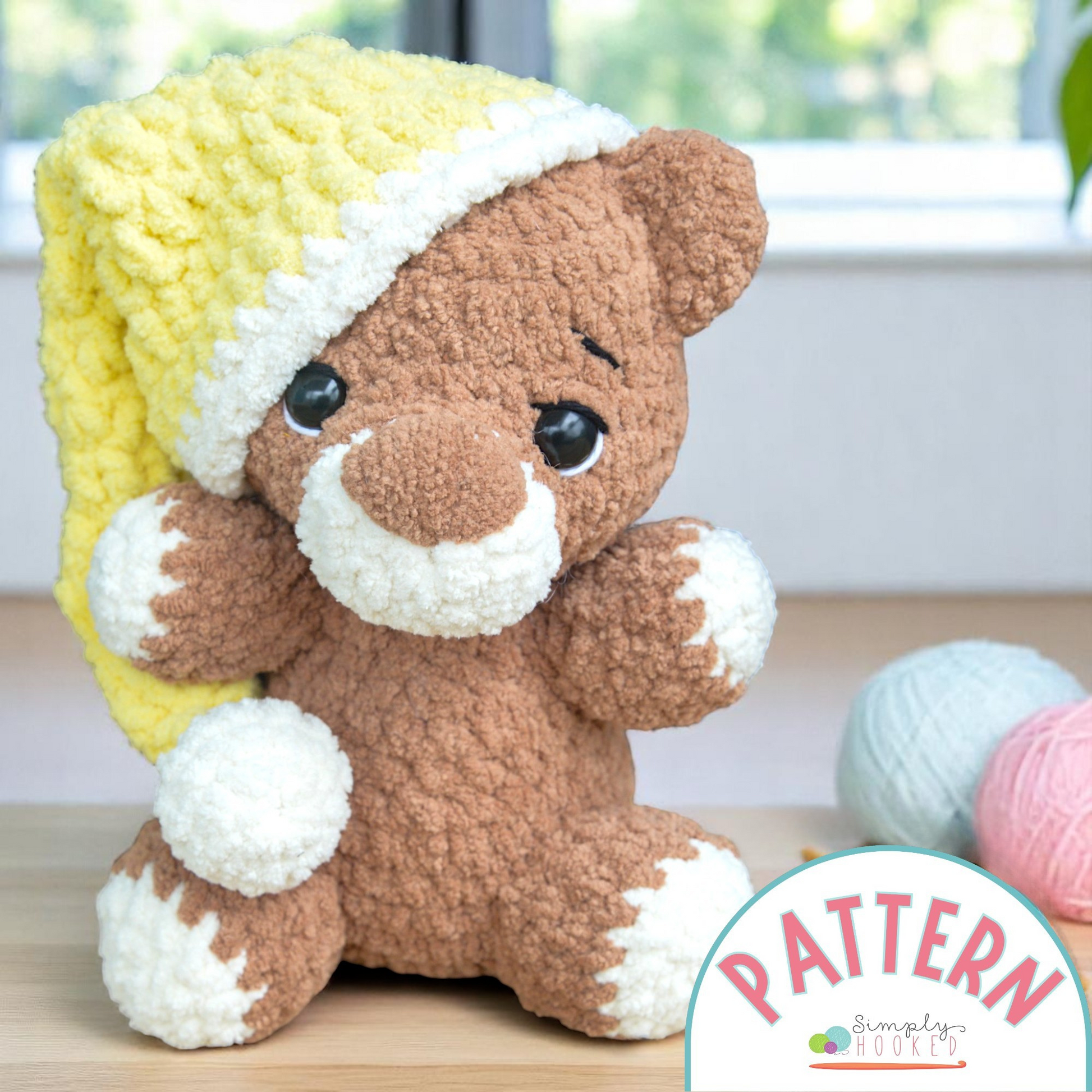 crochet teddy bear 