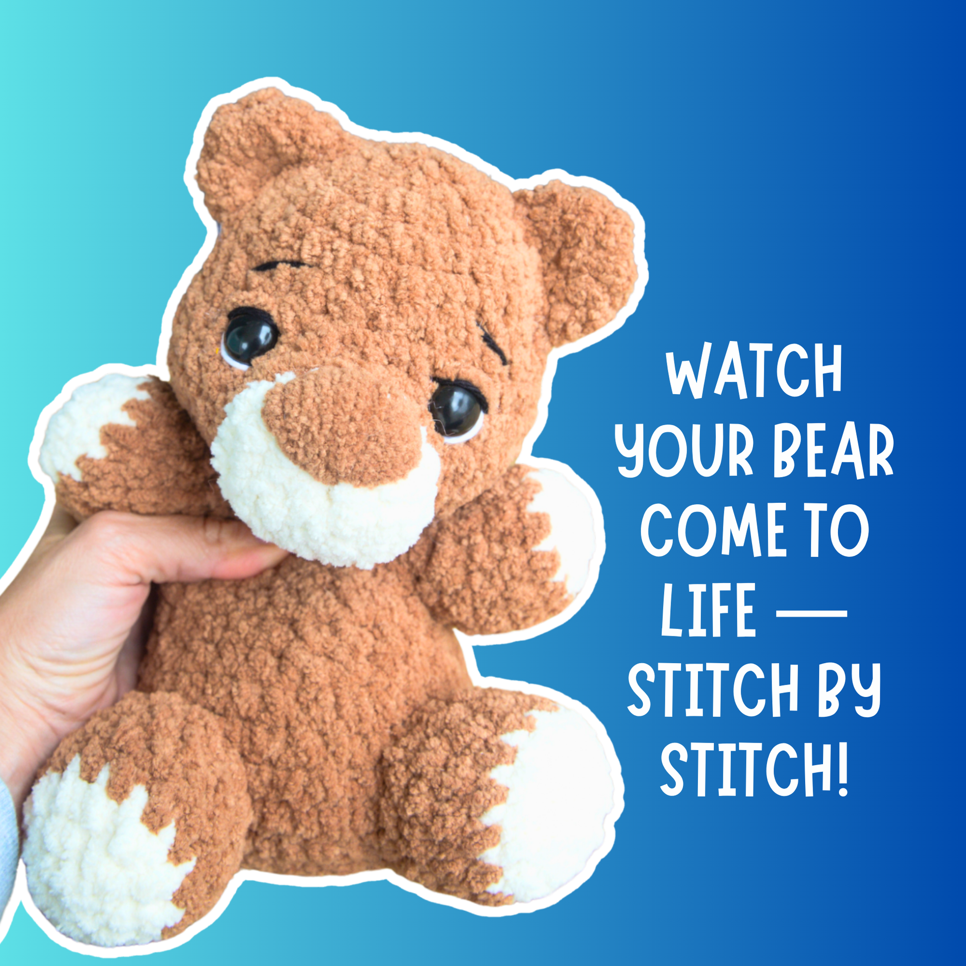 crochet teddy bear 