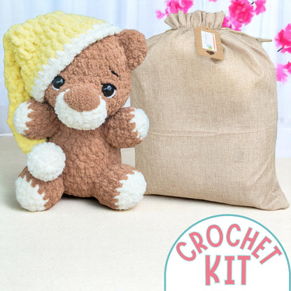 crochet teddy bear kit