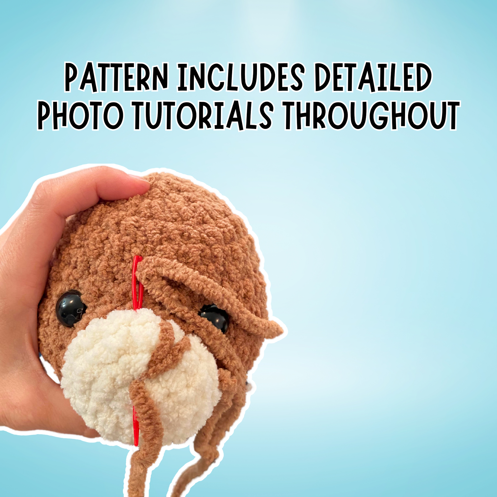 crochet teddy bear 
