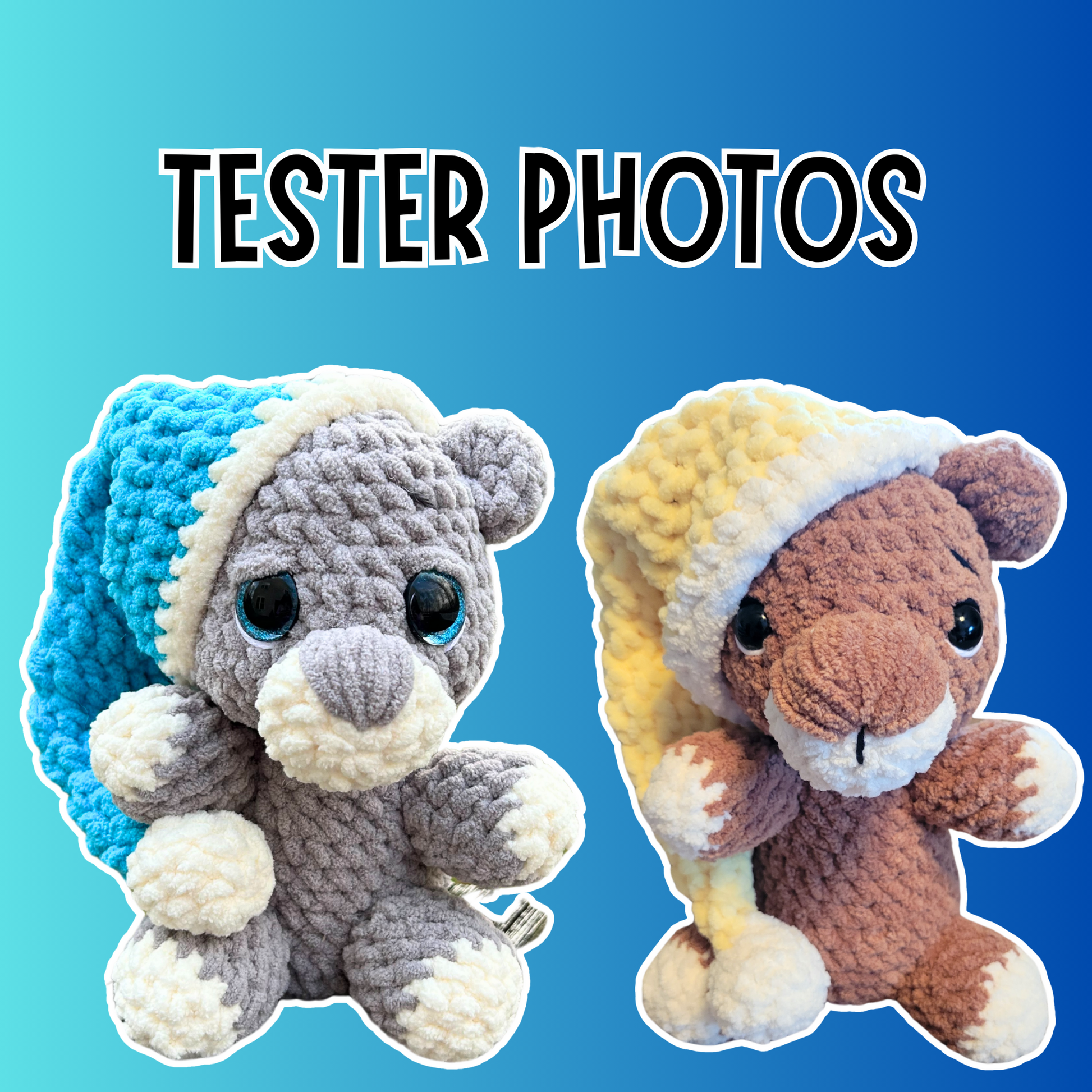 crochet teddy bear 