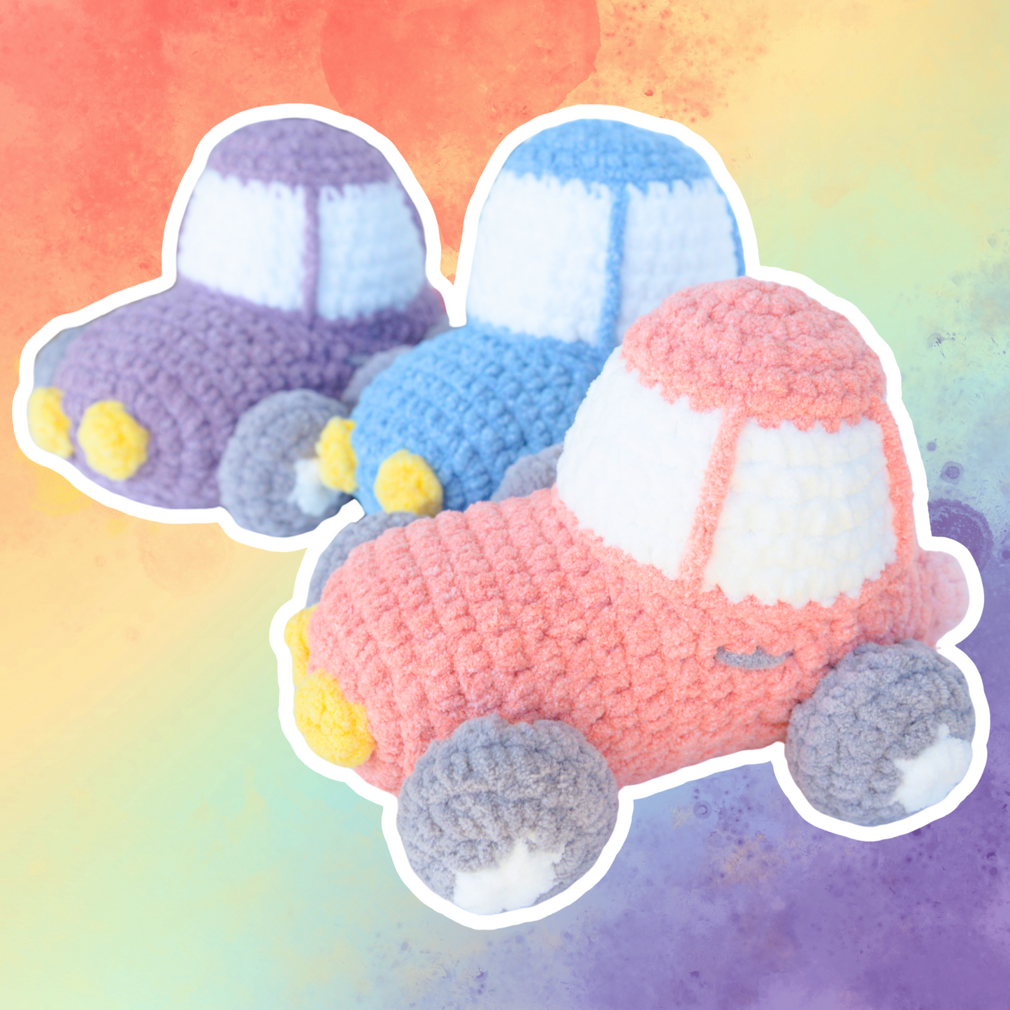 crochet cars