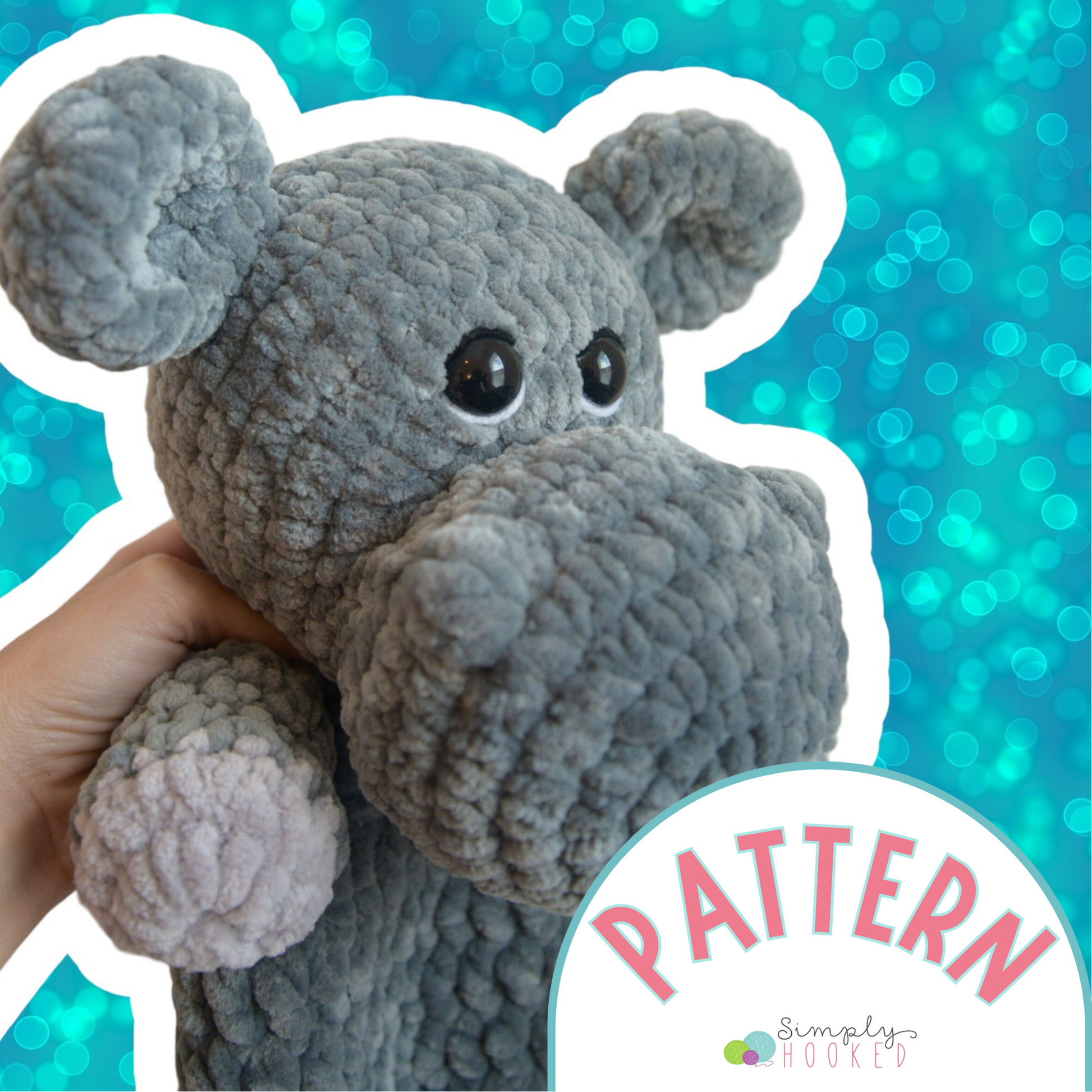 Crochet Hippo Pattern