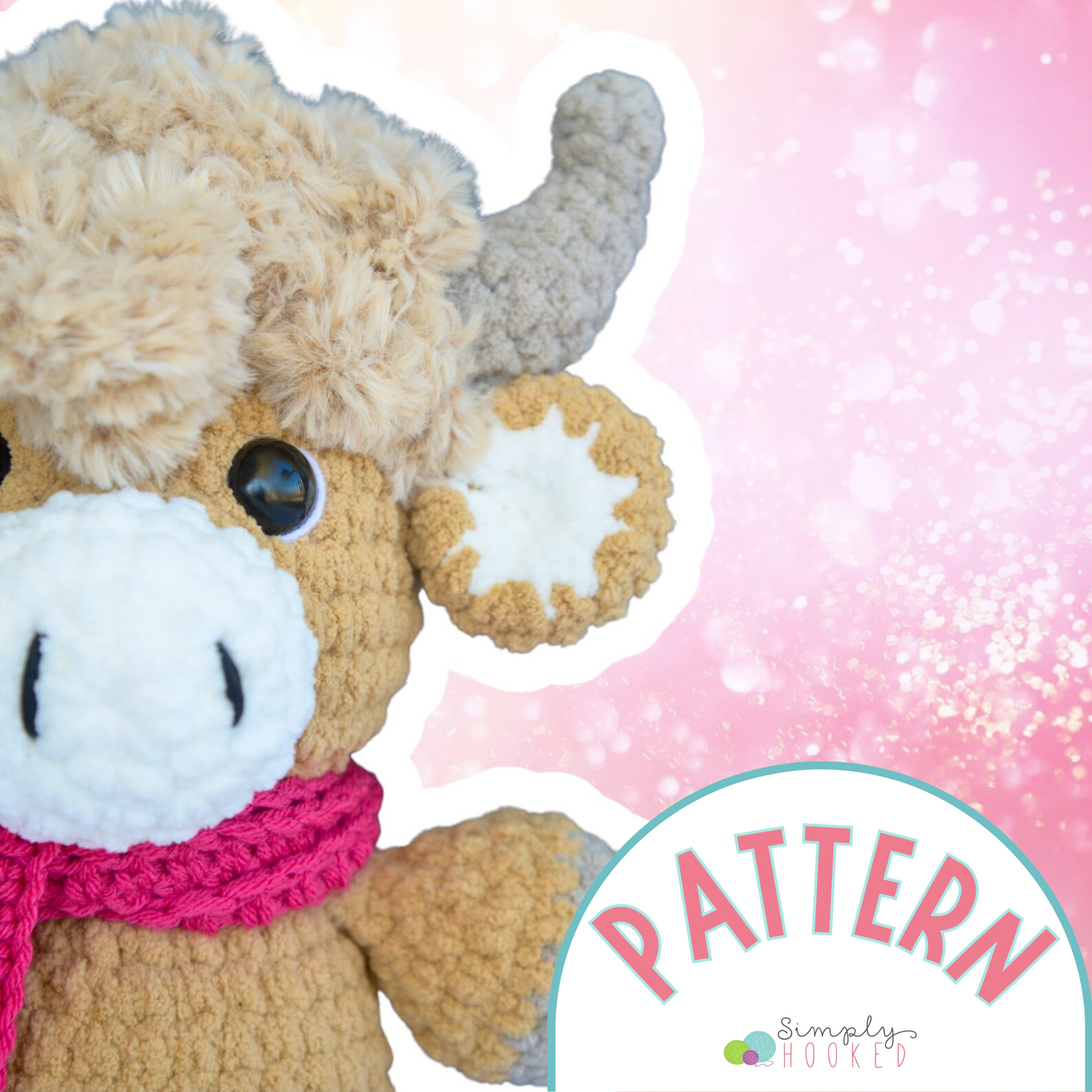 Highland Cow Crochet Pattern