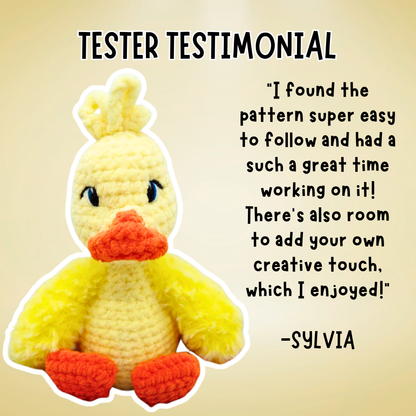duck plushie