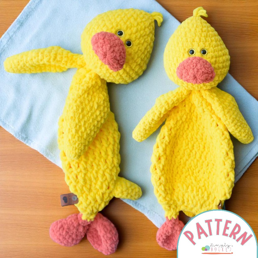 Duck Snuggler Crochet Pattern
