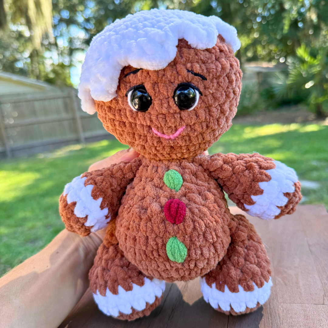 gingerbread plushie pattern
