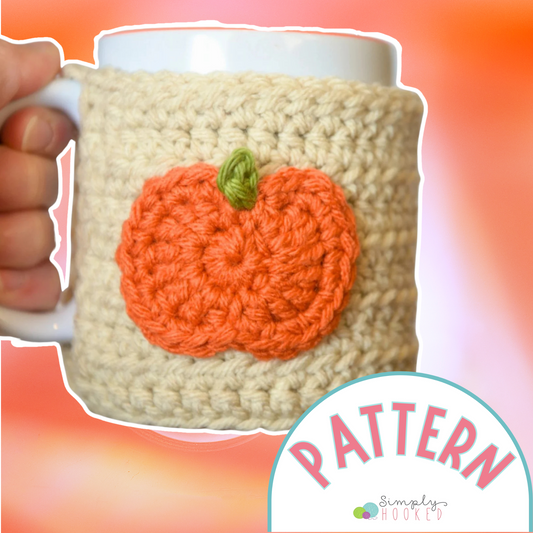 crochet cozy pumpkin
