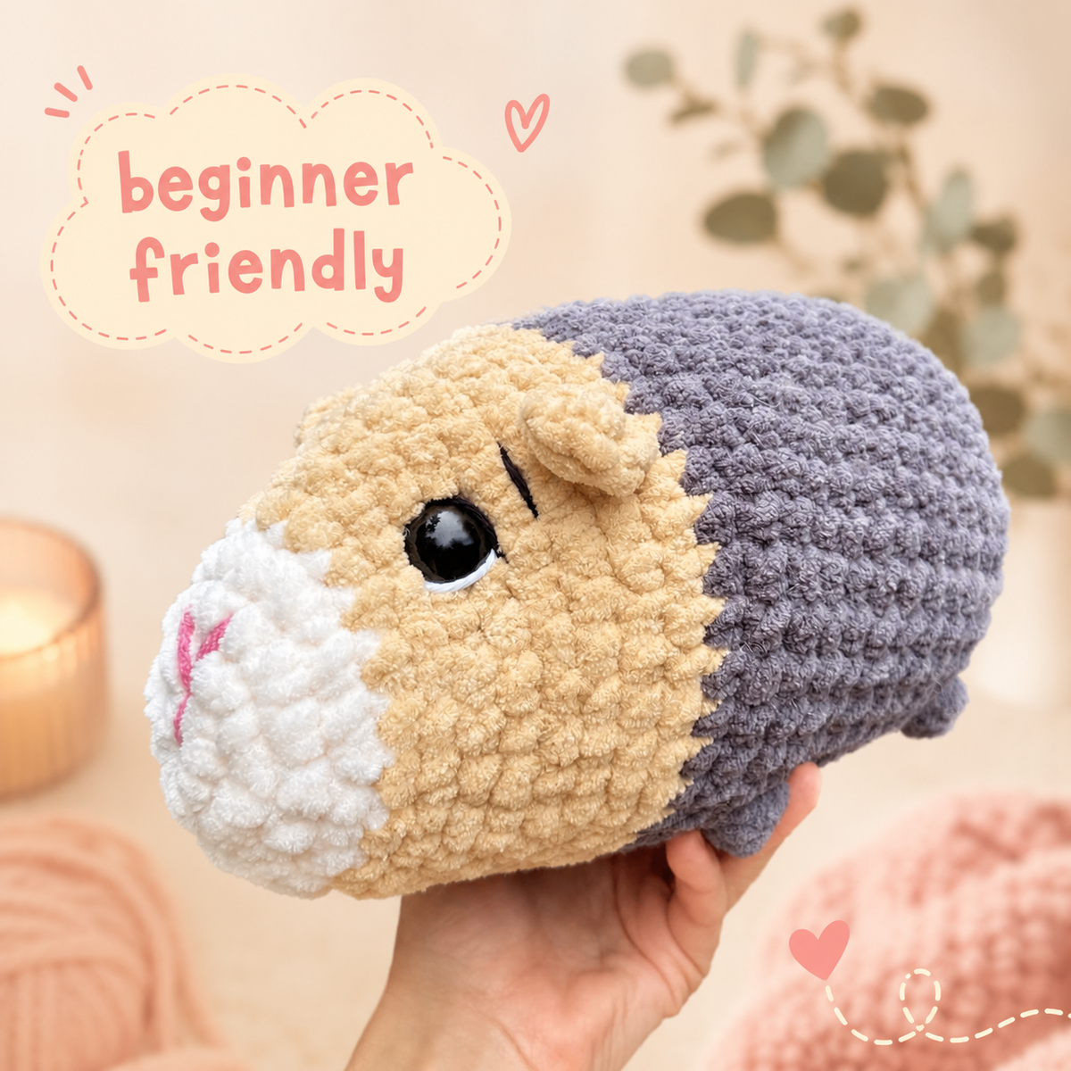 Hamster & Guinea Pig Crochet Pattern Bundle