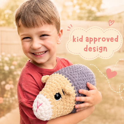 Hamster & Guinea Pig Crochet Pattern Bundle