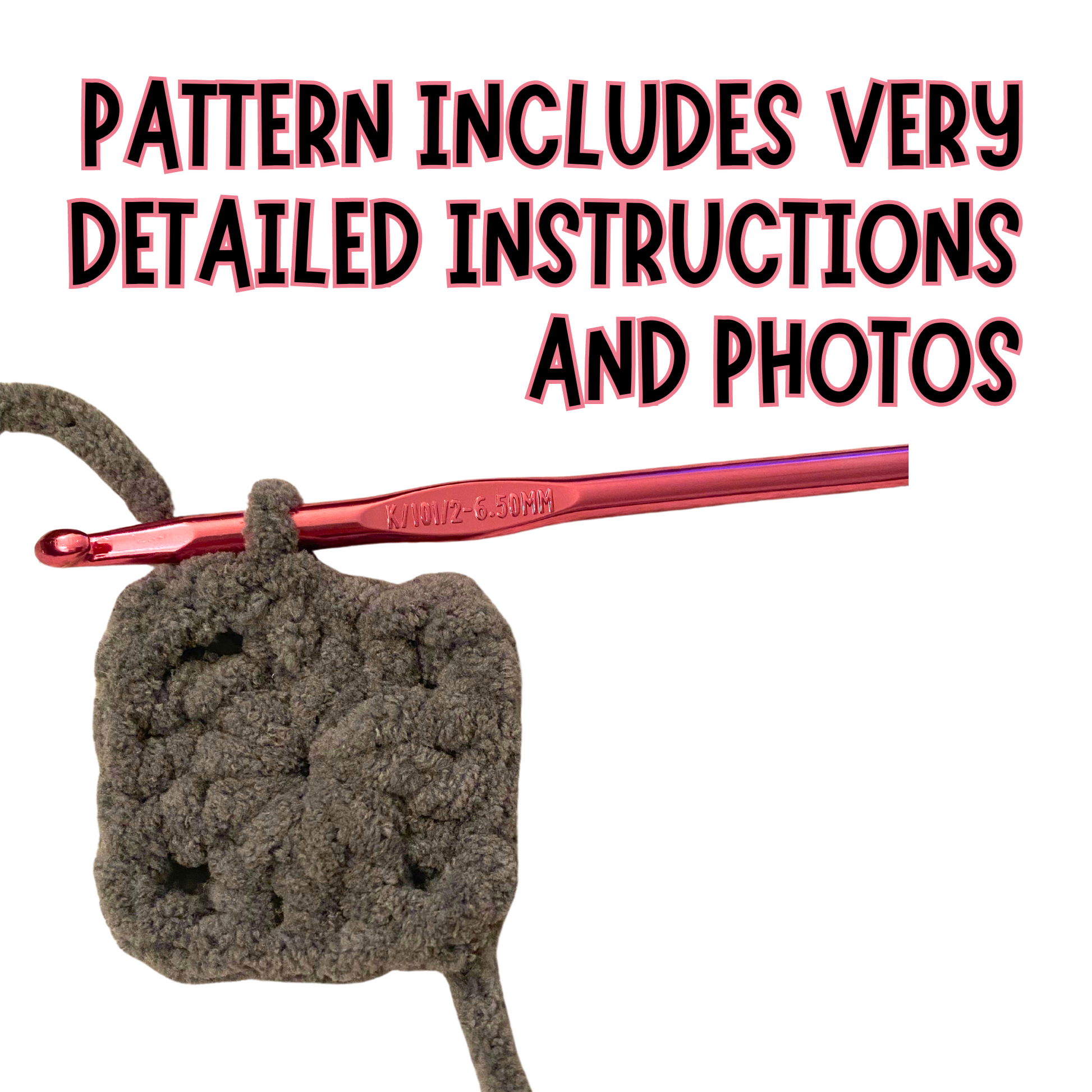 hippo Baby Blanket Crochet Pattern