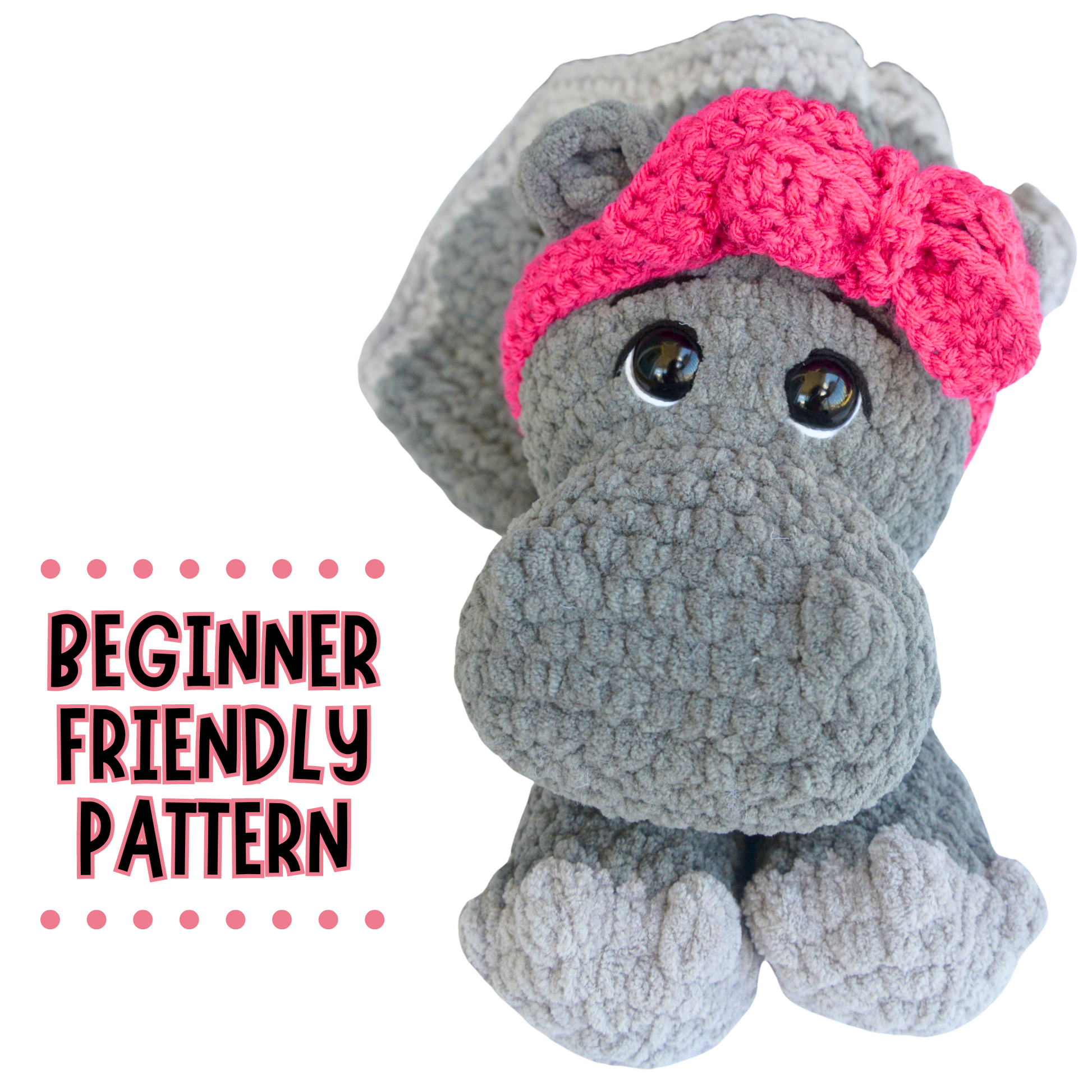 hippo Baby Blanket Crochet Pattern