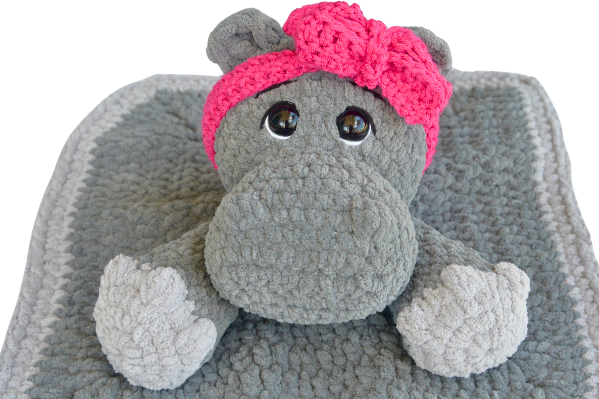 crochet hippo