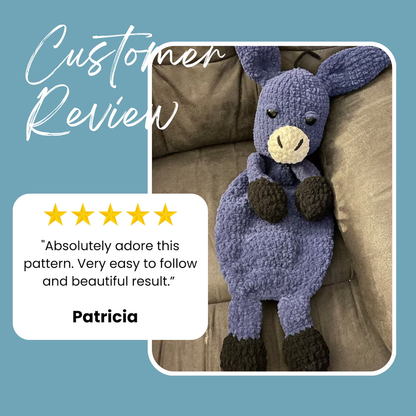 crochet donkey 