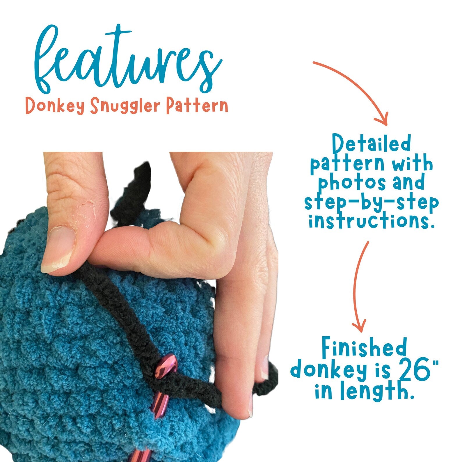 Crochet Donkey Pattern