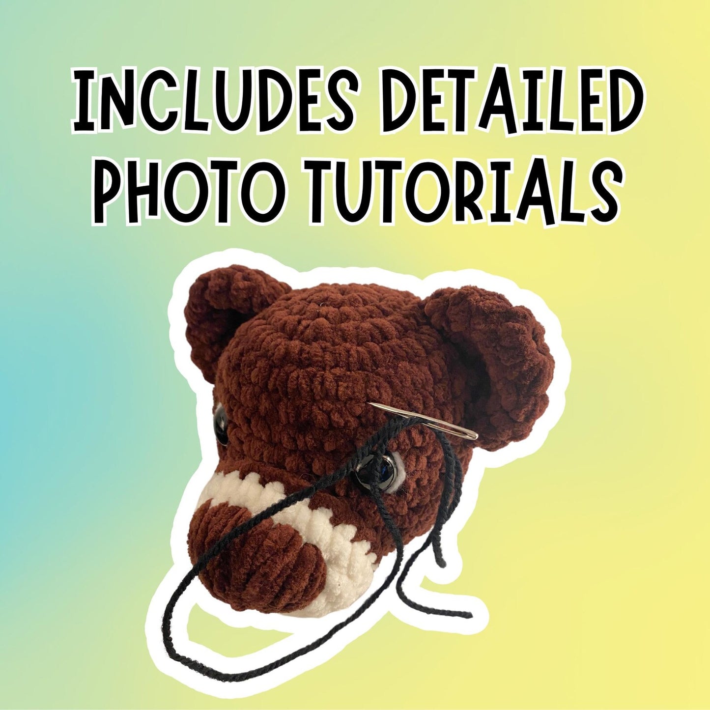 Crochet Pattern Bundle of 6 Amigurumi PDF Download