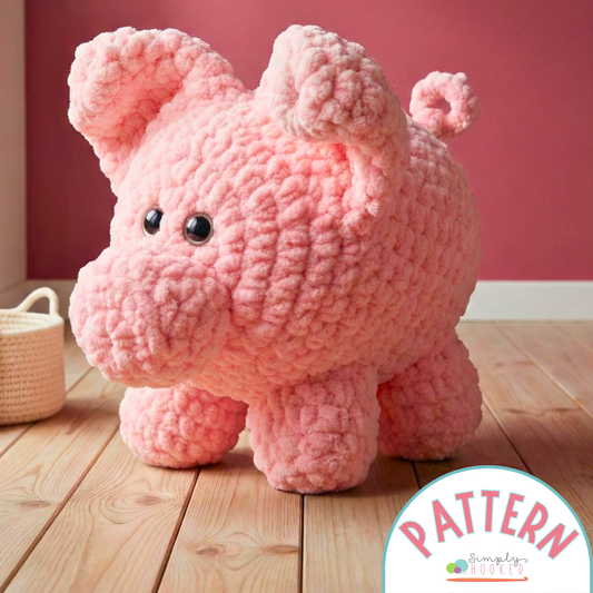Pig Crochet Pattern PDF Download