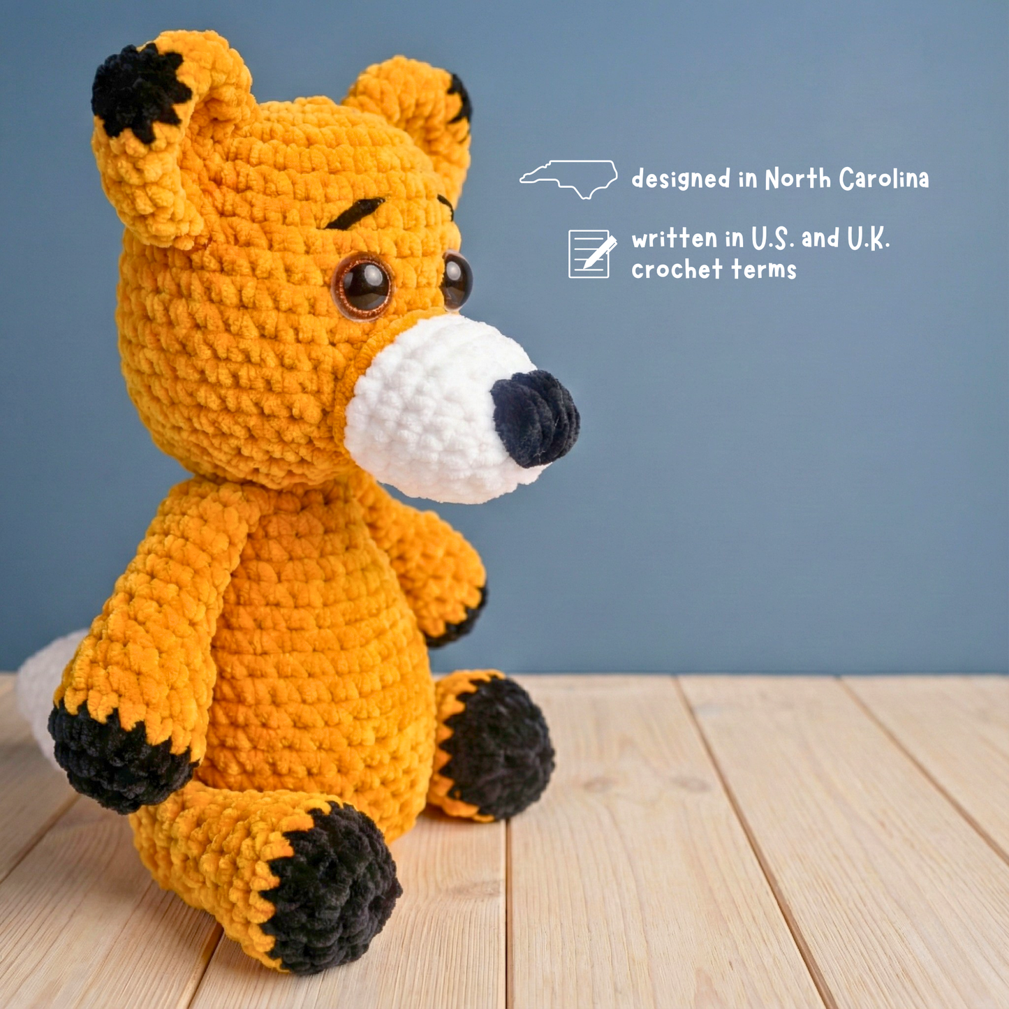 Fox Crochet Pattern (Instant PDF)