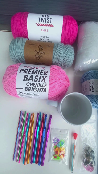 Ultimate Crochet Starter Kit: All-in-One Beginner Crochet Supply Box