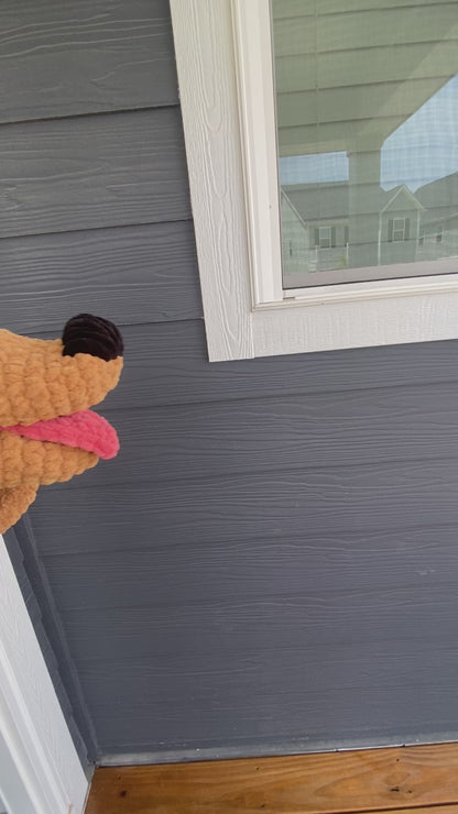Dog Puppet Crochet Pattern – Beginner Friendly Amigurumi Hand Puppet