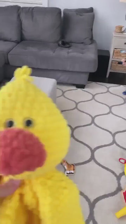 Duck Snuggler Crochet Pattern PDF Download