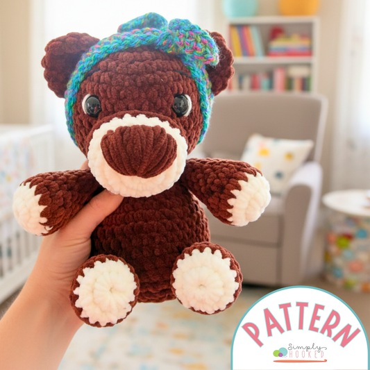 Crochet Teddy Bear Pattern PDF