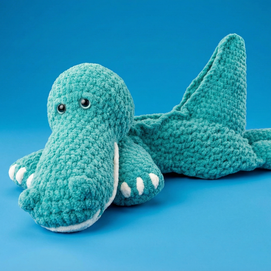 Alligator Crochet Pattern (Instant PDF)